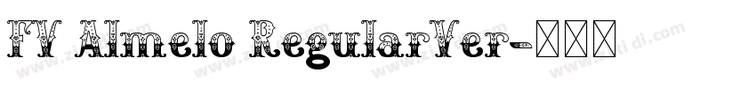 FV Almelo RegularVer字体转换